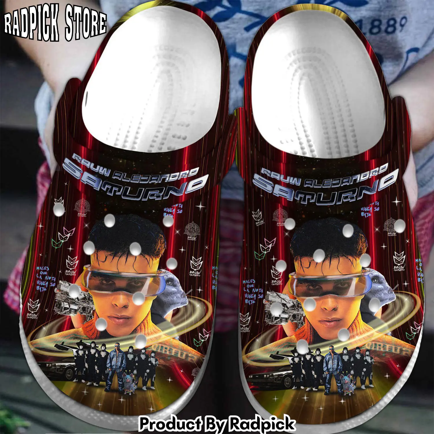 Radpick premium rauw alejandro music clogs shoes comfortable for men women wfj rp6522143